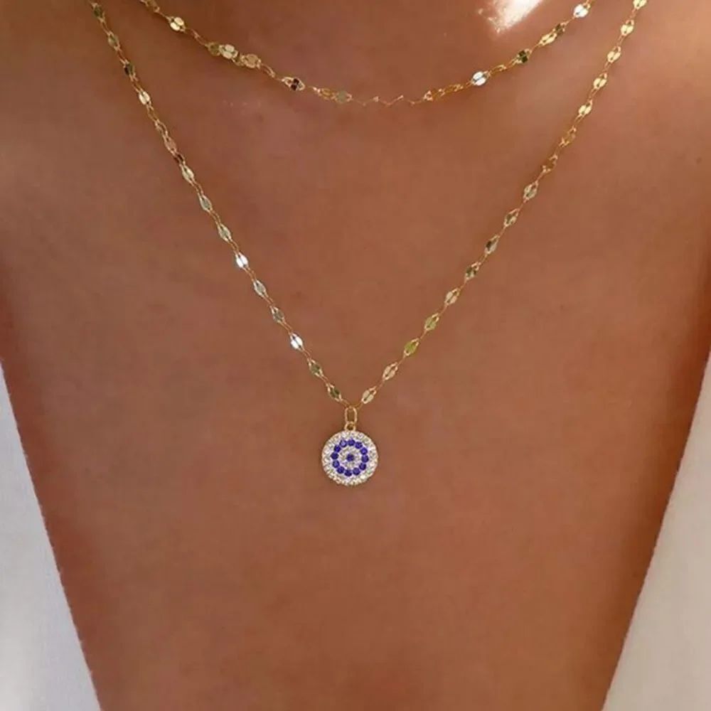 evil eye necklace A767